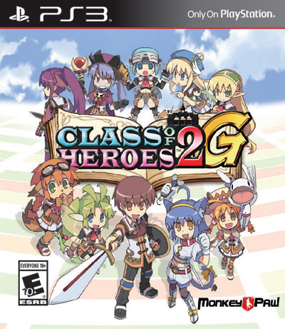 Class of Heroes 2G Box Cover Final